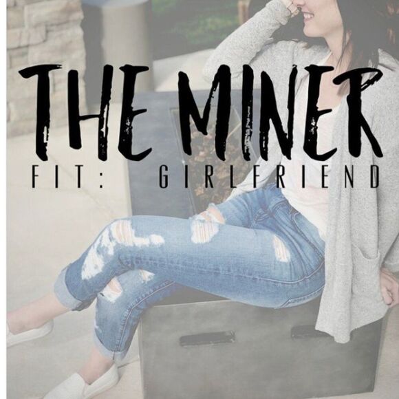 COPPER DENIM Miner Orphan Girl Jeans Distressed Size 27 - Picture 11 of 11